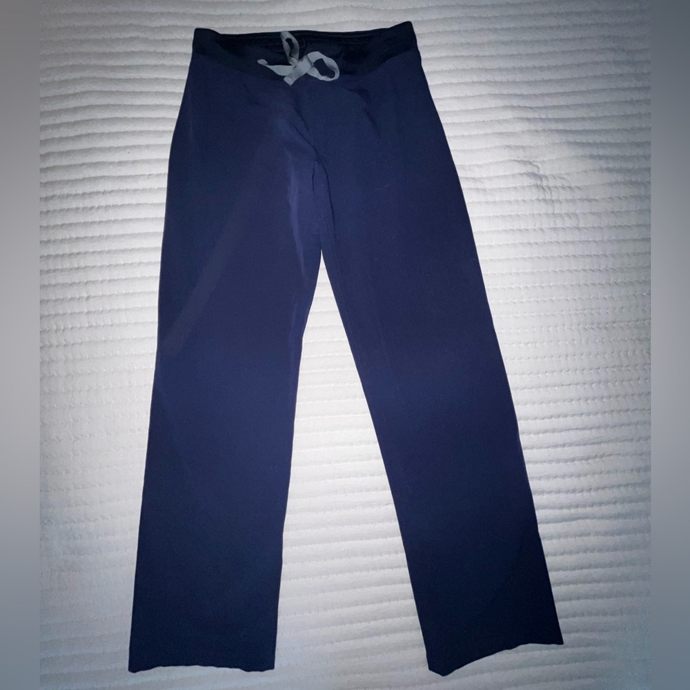 Navy Blue Figs Livingston Scrub Pants